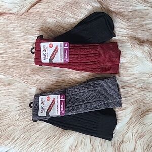 NWT Muk Luks Knee High Sock Bundle